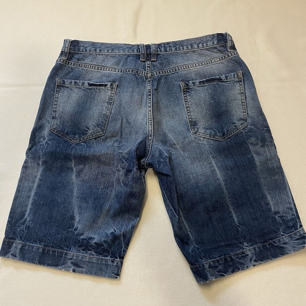 Phillip Plein Jean Shorts‎ Men's Size 34 Designer Denim Jeans Pants - Picture 2 of 16
